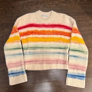 Acne Studios Rainbow Striped Sweater
